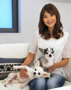 藤崎奈々子さんと孔明 劉備 年に1度は 犬診 長生きしてね 動物 しっぽニュース
